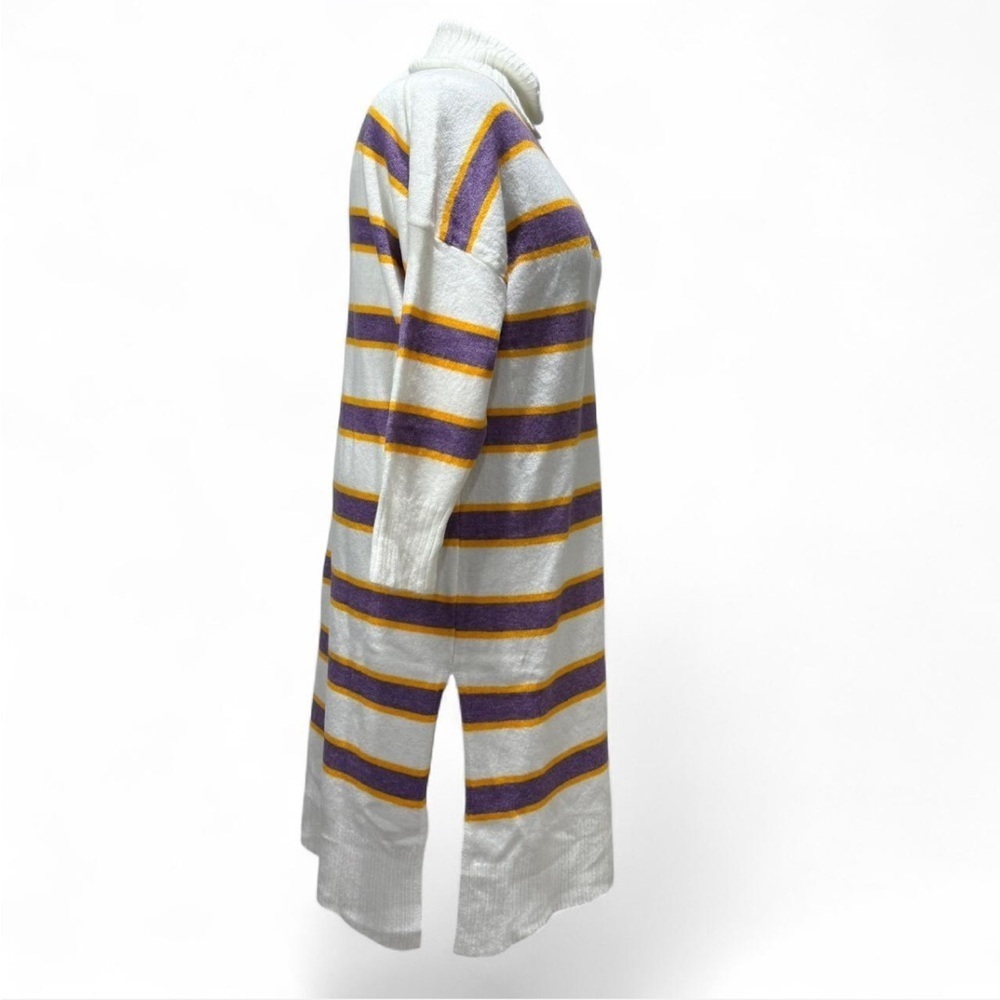Anthropologie Daily Practice Karigan Midi Sweater Dress Turtleneck 3X Cabin Core - Picture 7 of 8